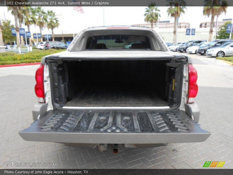 Summit White / Graphite 2002 Chevrolet Avalanche Z71 4x4