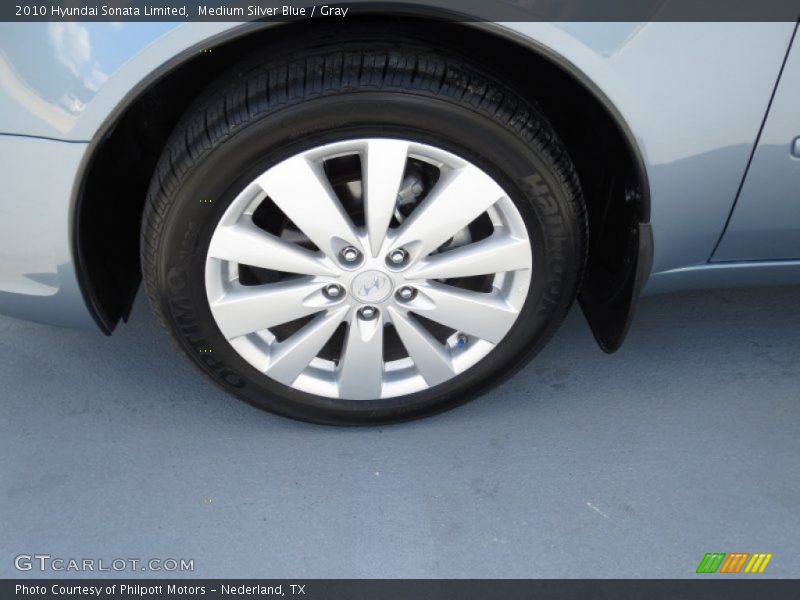 Medium Silver Blue / Gray 2010 Hyundai Sonata Limited