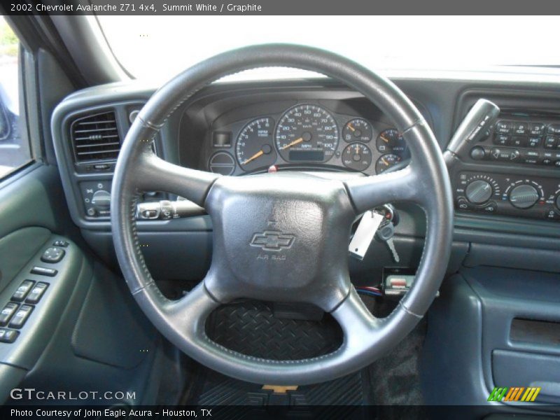 Summit White / Graphite 2002 Chevrolet Avalanche Z71 4x4