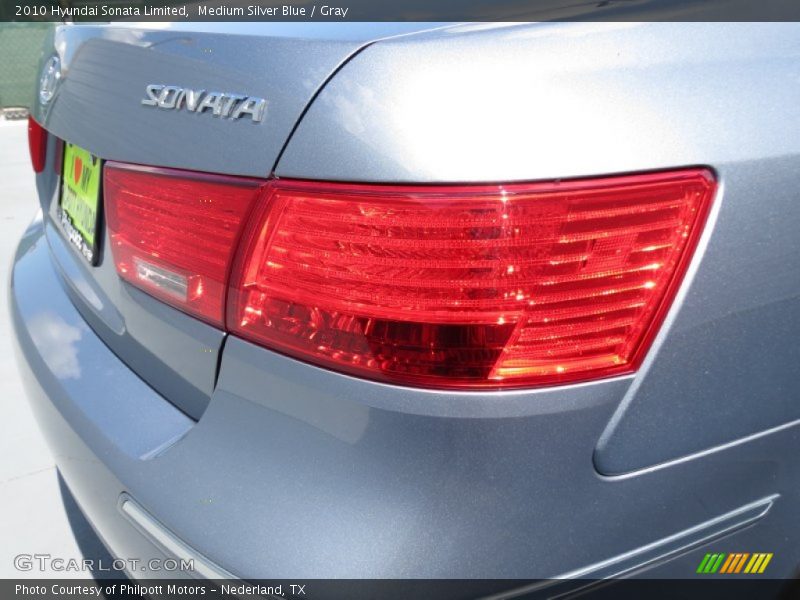 Medium Silver Blue / Gray 2010 Hyundai Sonata Limited