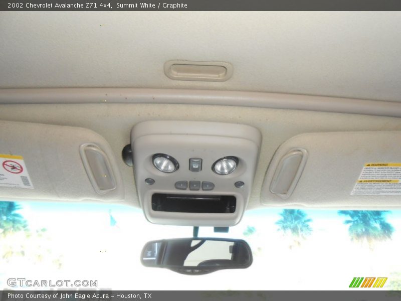 Summit White / Graphite 2002 Chevrolet Avalanche Z71 4x4