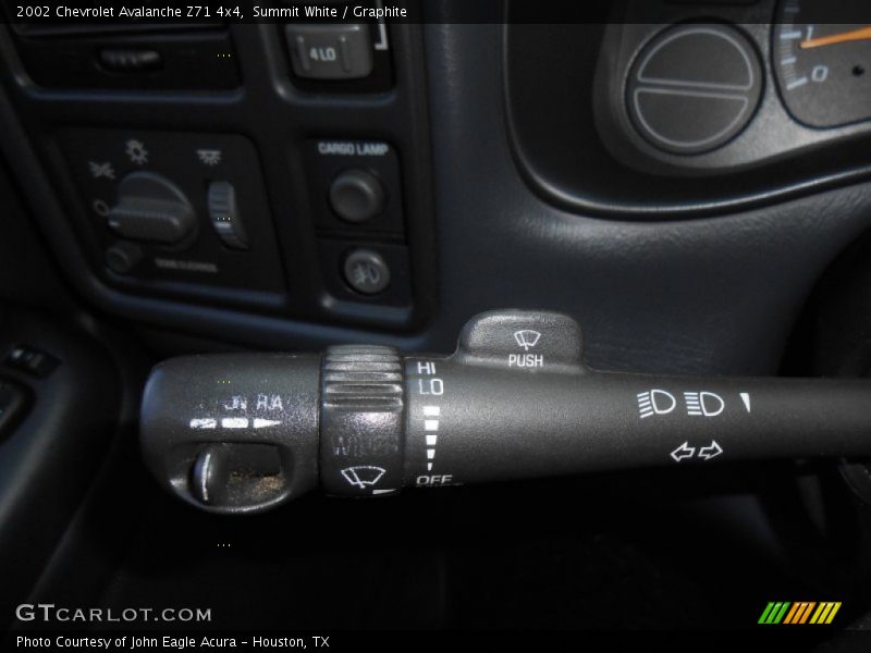 Summit White / Graphite 2002 Chevrolet Avalanche Z71 4x4