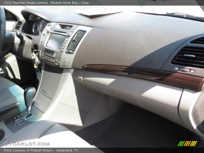 Medium Silver Blue / Gray 2010 Hyundai Sonata Limited