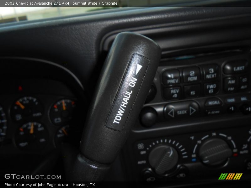 Summit White / Graphite 2002 Chevrolet Avalanche Z71 4x4