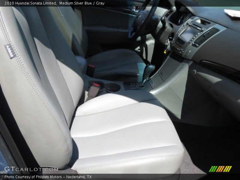 Medium Silver Blue / Gray 2010 Hyundai Sonata Limited