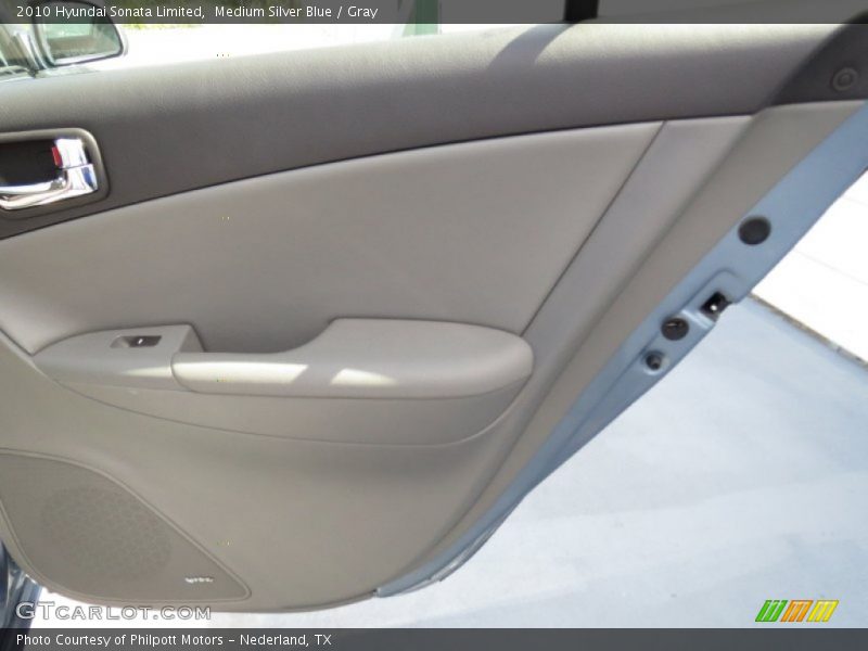 Medium Silver Blue / Gray 2010 Hyundai Sonata Limited