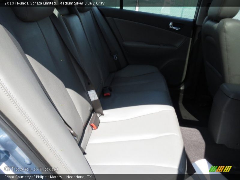 Medium Silver Blue / Gray 2010 Hyundai Sonata Limited
