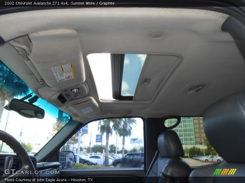 Summit White / Graphite 2002 Chevrolet Avalanche Z71 4x4
