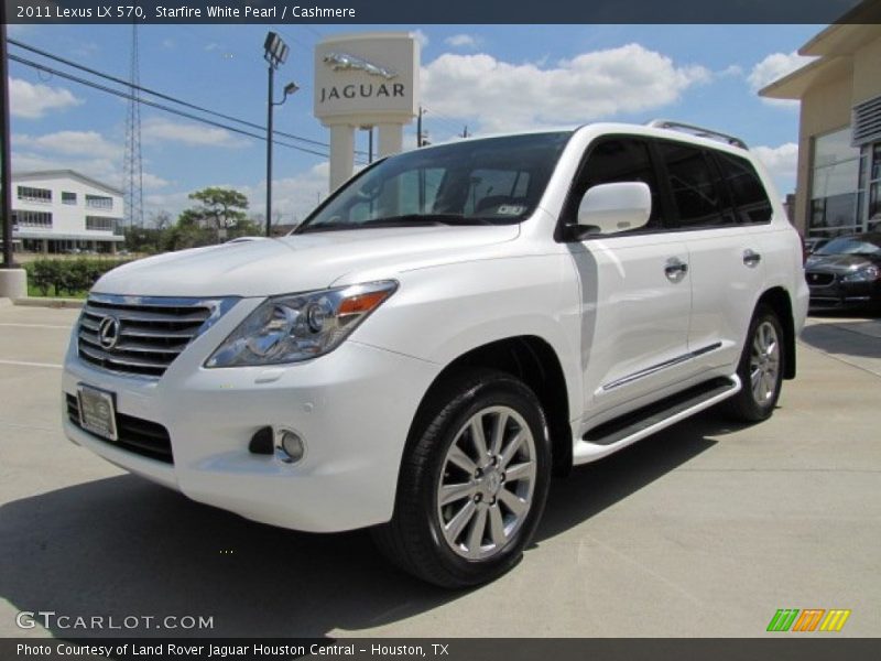 Starfire White Pearl / Cashmere 2011 Lexus LX 570