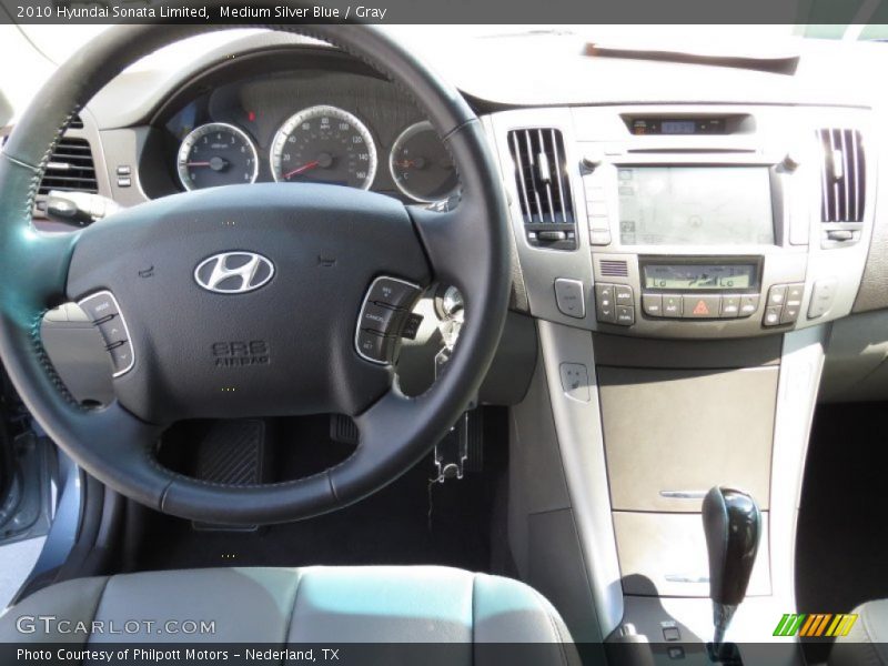 Medium Silver Blue / Gray 2010 Hyundai Sonata Limited