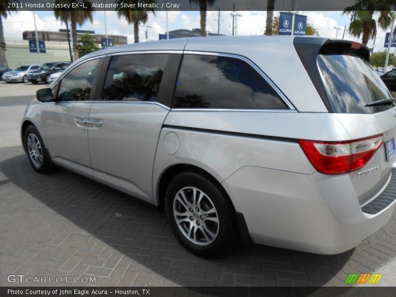 Alabaster Silver Metallic / Gray 2011 Honda Odyssey EX-L