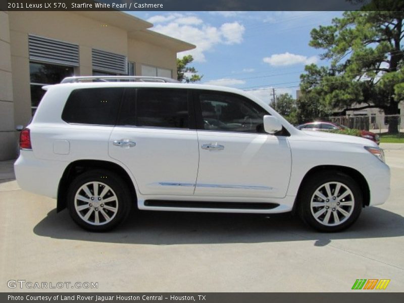 Starfire White Pearl / Cashmere 2011 Lexus LX 570
