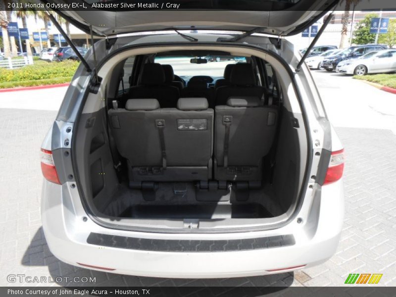 Alabaster Silver Metallic / Gray 2011 Honda Odyssey EX-L