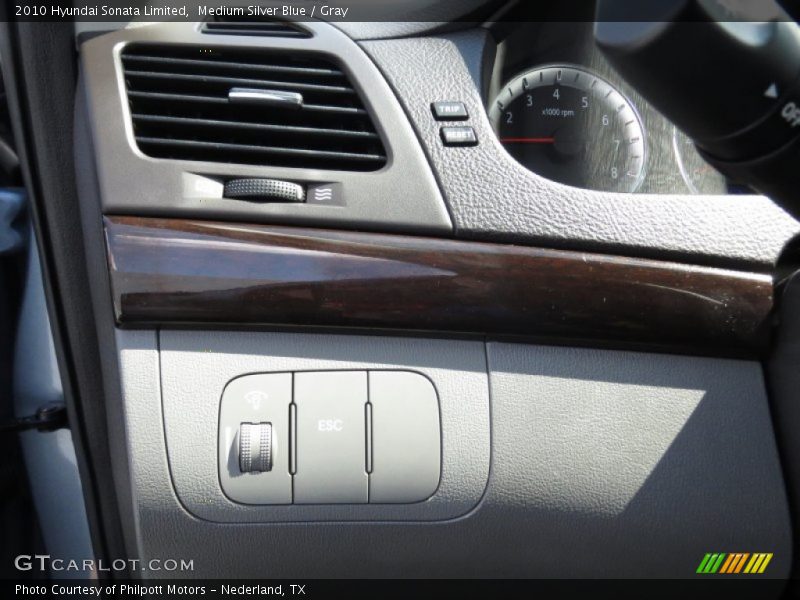 Medium Silver Blue / Gray 2010 Hyundai Sonata Limited