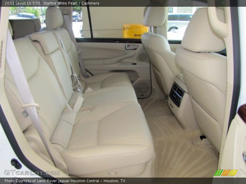 Starfire White Pearl / Cashmere 2011 Lexus LX 570