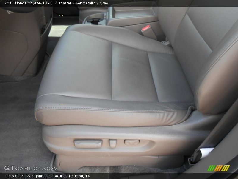 Alabaster Silver Metallic / Gray 2011 Honda Odyssey EX-L