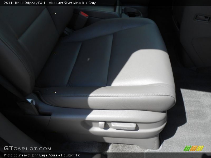 Alabaster Silver Metallic / Gray 2011 Honda Odyssey EX-L