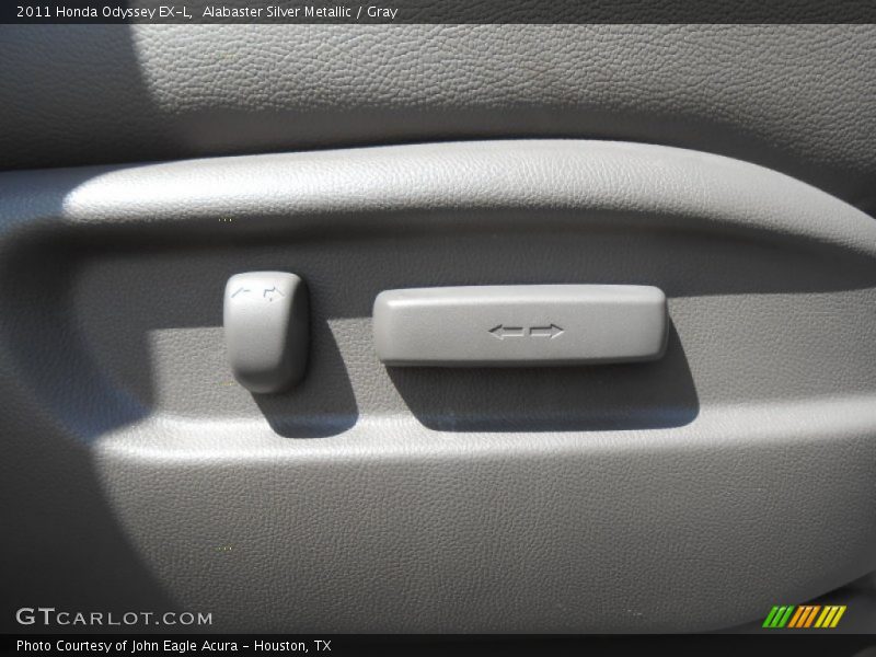 Alabaster Silver Metallic / Gray 2011 Honda Odyssey EX-L