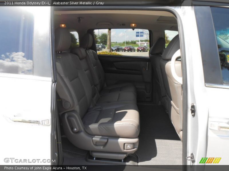 Alabaster Silver Metallic / Gray 2011 Honda Odyssey EX-L