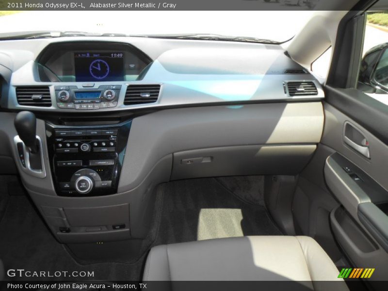 Alabaster Silver Metallic / Gray 2011 Honda Odyssey EX-L