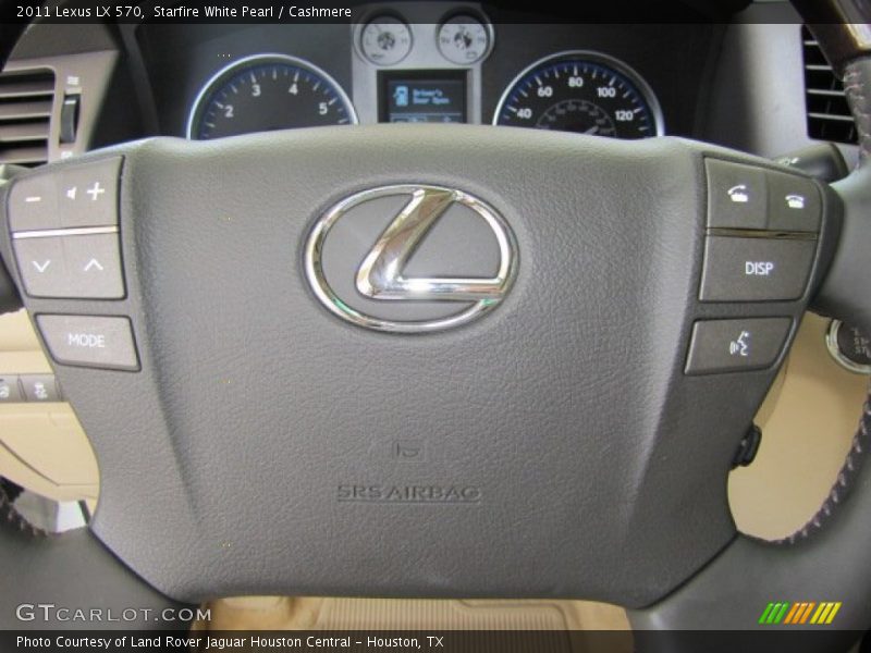 Starfire White Pearl / Cashmere 2011 Lexus LX 570
