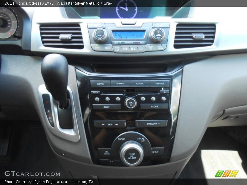 Alabaster Silver Metallic / Gray 2011 Honda Odyssey EX-L