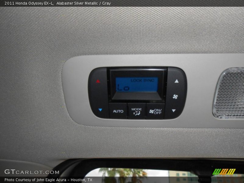 Alabaster Silver Metallic / Gray 2011 Honda Odyssey EX-L