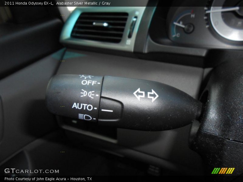 Alabaster Silver Metallic / Gray 2011 Honda Odyssey EX-L