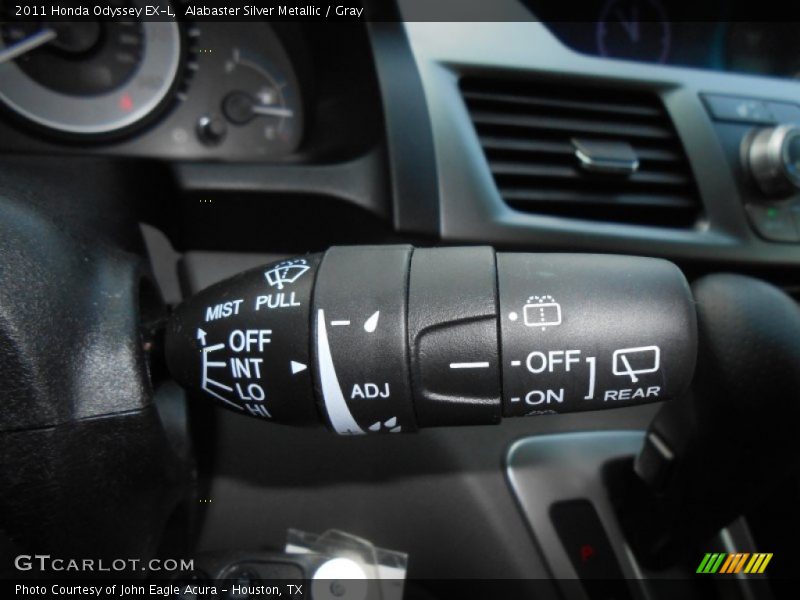 Alabaster Silver Metallic / Gray 2011 Honda Odyssey EX-L