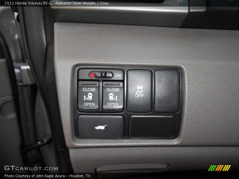 Alabaster Silver Metallic / Gray 2011 Honda Odyssey EX-L