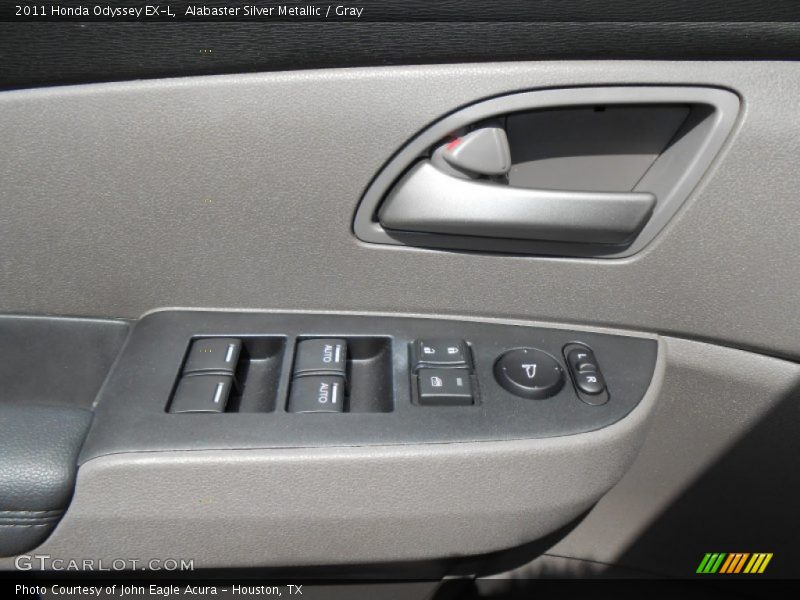 Alabaster Silver Metallic / Gray 2011 Honda Odyssey EX-L