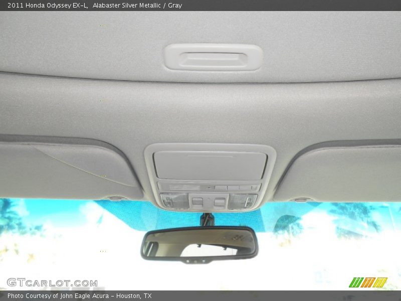 Alabaster Silver Metallic / Gray 2011 Honda Odyssey EX-L