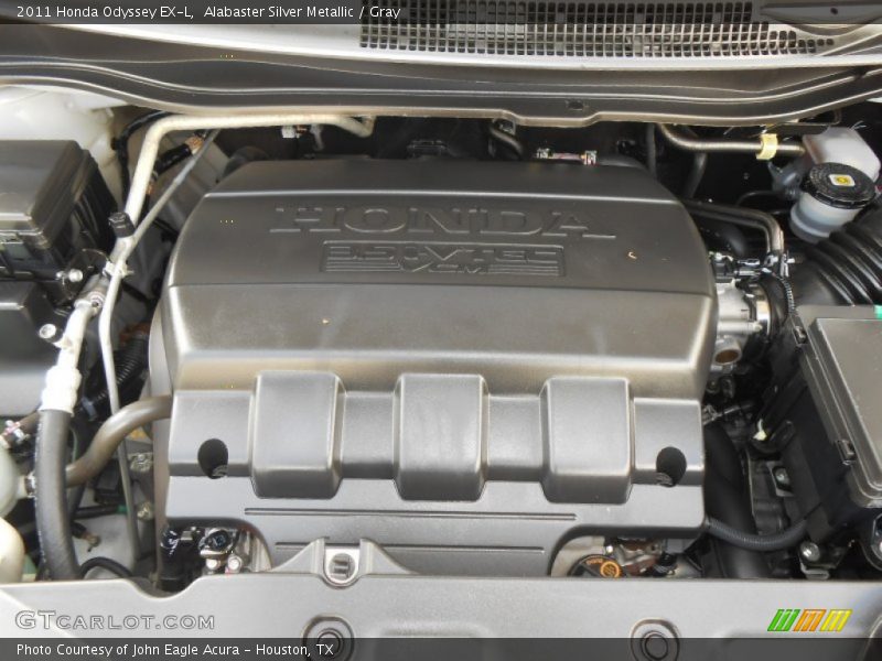 Alabaster Silver Metallic / Gray 2011 Honda Odyssey EX-L