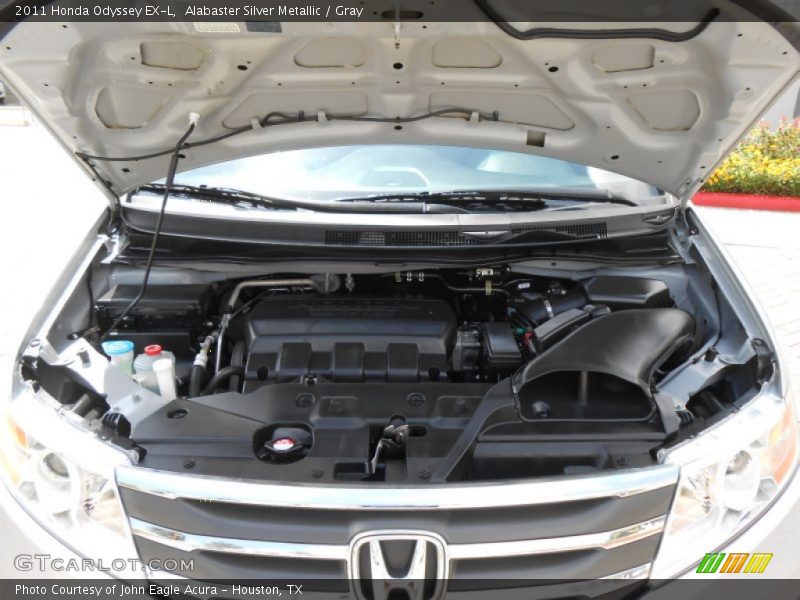 Alabaster Silver Metallic / Gray 2011 Honda Odyssey EX-L
