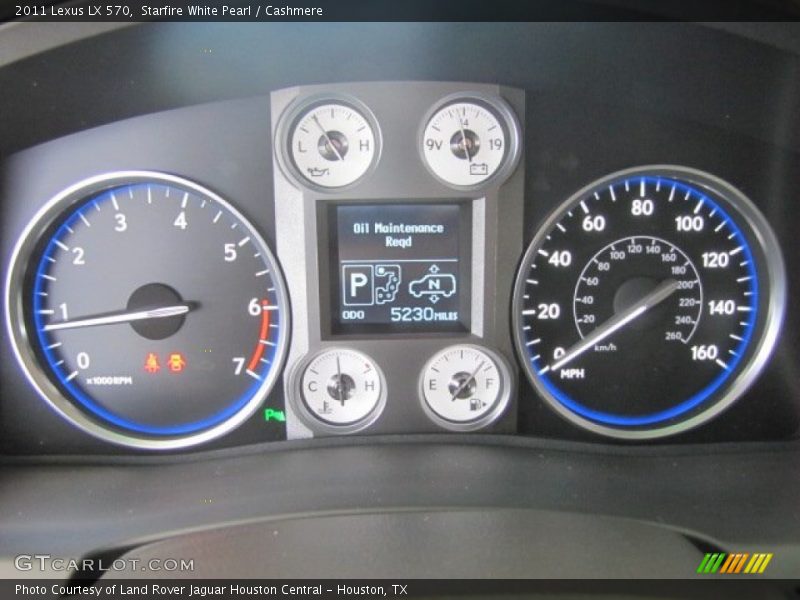 Starfire White Pearl / Cashmere 2011 Lexus LX 570