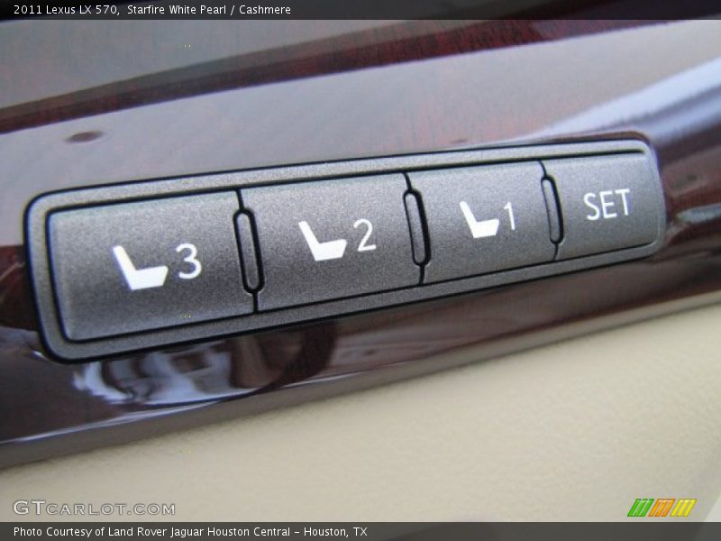 Starfire White Pearl / Cashmere 2011 Lexus LX 570