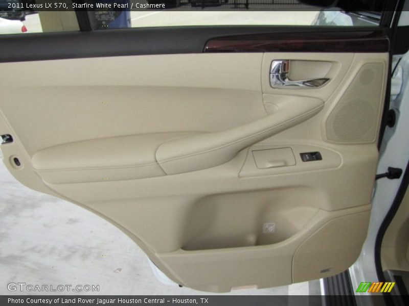 Starfire White Pearl / Cashmere 2011 Lexus LX 570