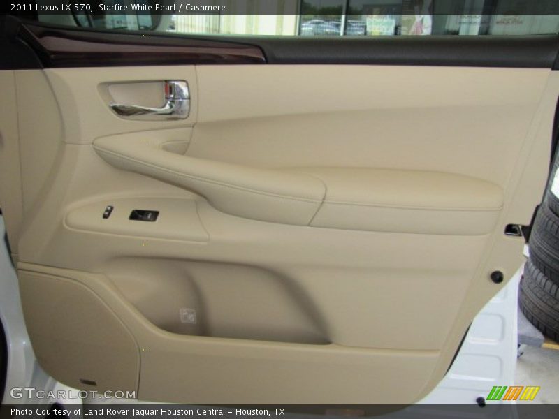 Starfire White Pearl / Cashmere 2011 Lexus LX 570