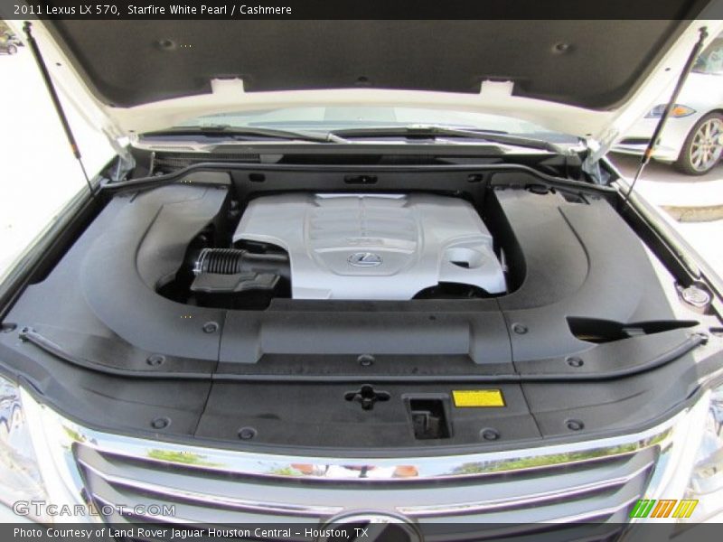 Starfire White Pearl / Cashmere 2011 Lexus LX 570