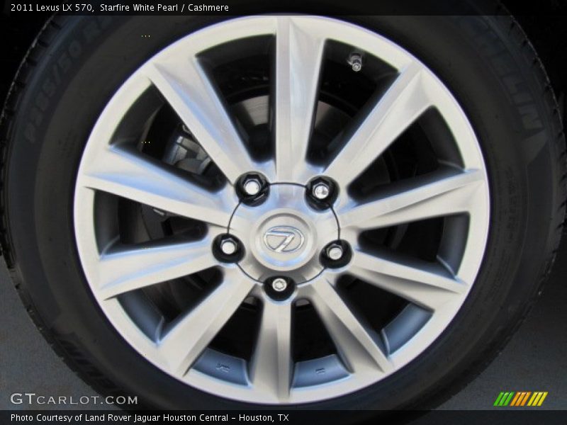 Starfire White Pearl / Cashmere 2011 Lexus LX 570