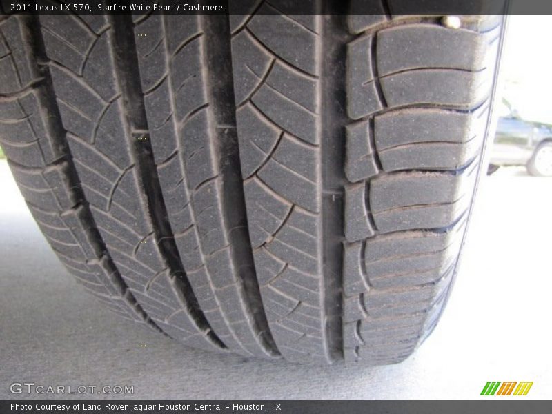 Starfire White Pearl / Cashmere 2011 Lexus LX 570