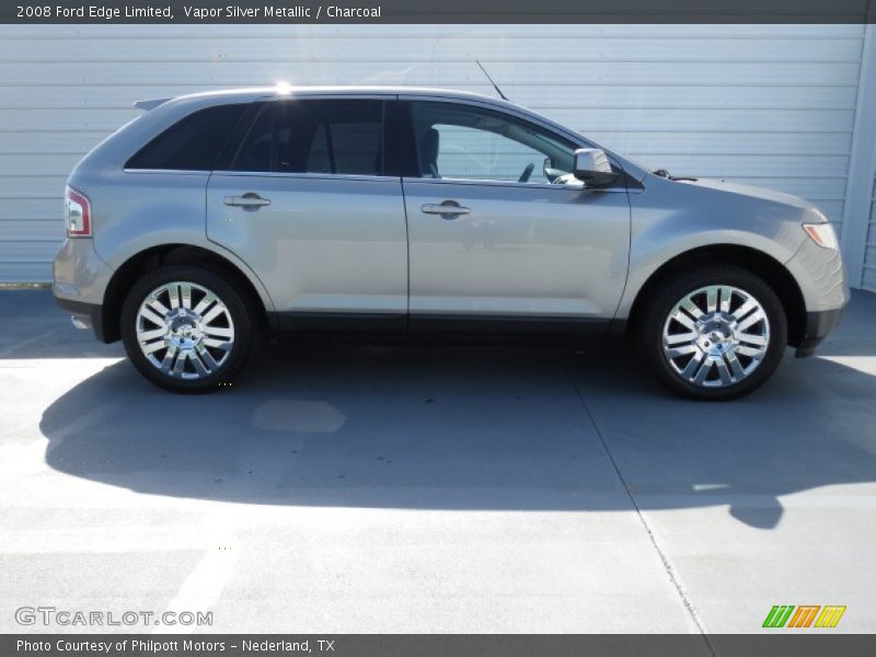 Vapor Silver Metallic / Charcoal 2008 Ford Edge Limited