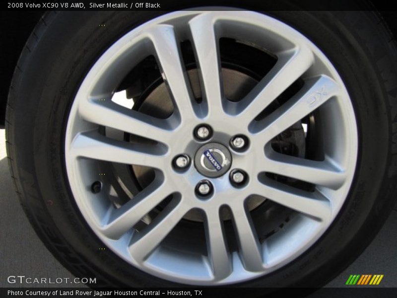 Silver Metallic / Off Black 2008 Volvo XC90 V8 AWD