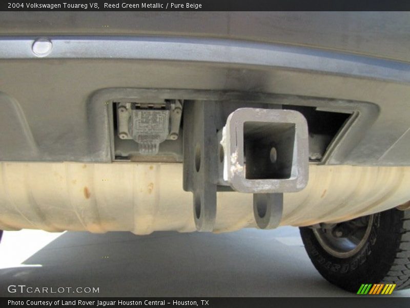 Reed Green Metallic / Pure Beige 2004 Volkswagen Touareg V8
