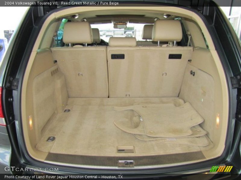 Reed Green Metallic / Pure Beige 2004 Volkswagen Touareg V8