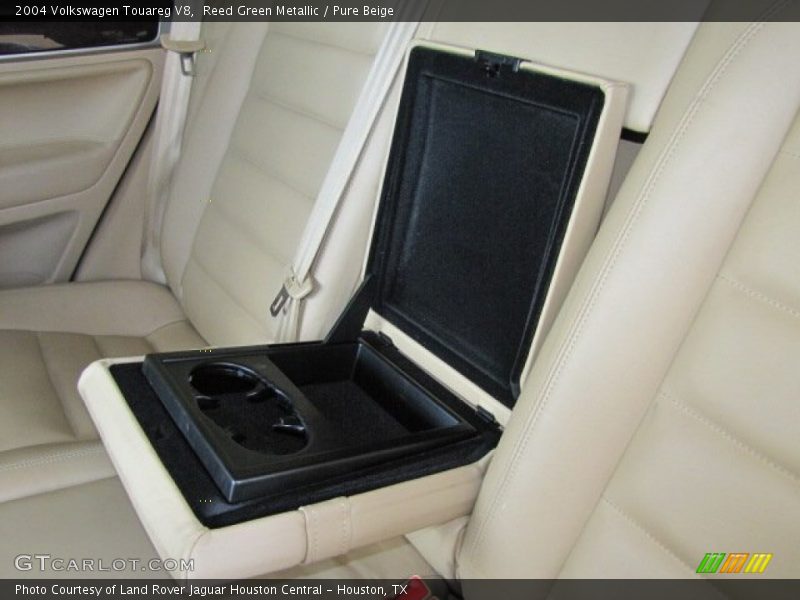 Reed Green Metallic / Pure Beige 2004 Volkswagen Touareg V8