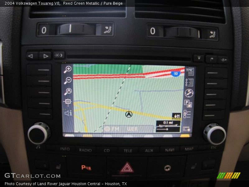 Reed Green Metallic / Pure Beige 2004 Volkswagen Touareg V8