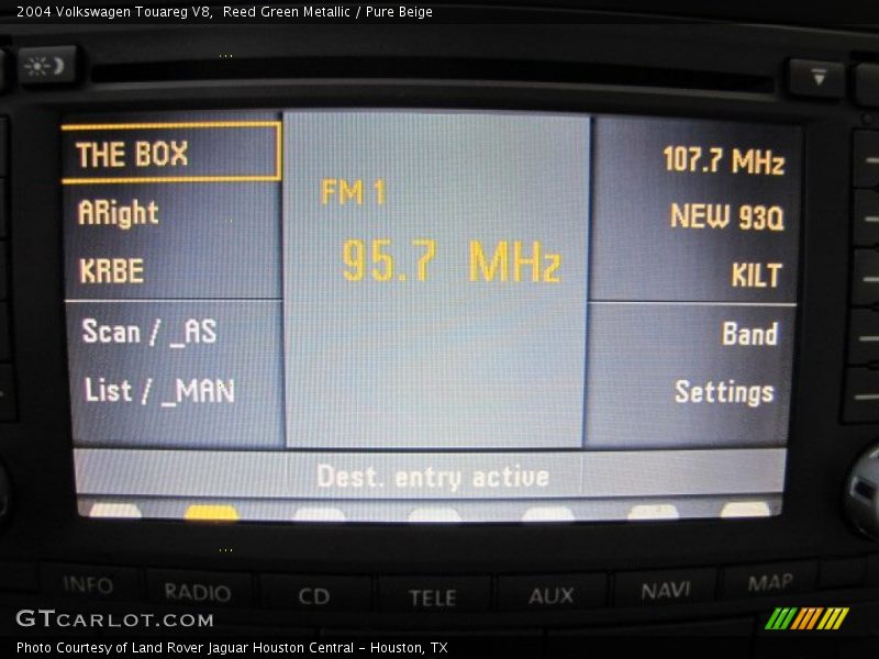 Reed Green Metallic / Pure Beige 2004 Volkswagen Touareg V8