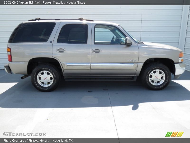 Pewter Metallic / Neutral/Shale 2002 GMC Yukon SLT 4x4