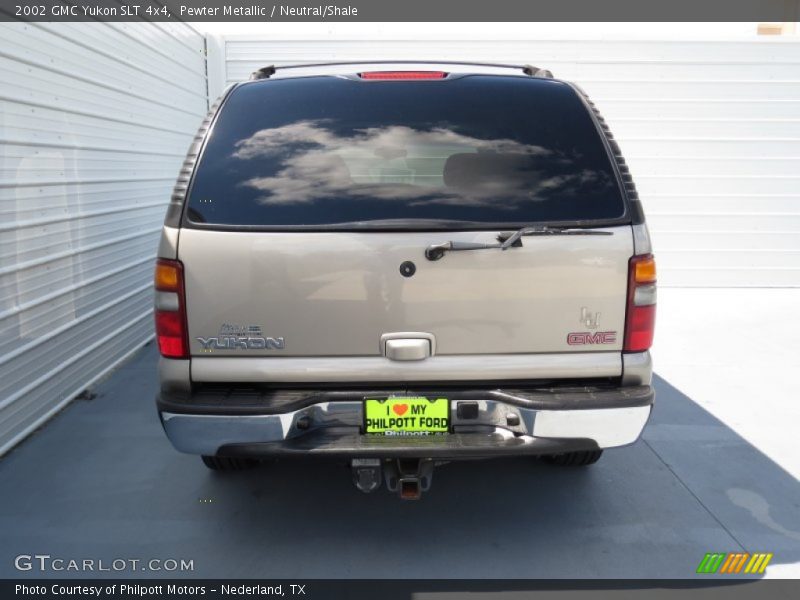 Pewter Metallic / Neutral/Shale 2002 GMC Yukon SLT 4x4